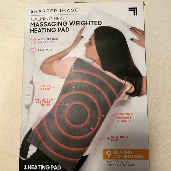 Sharper Image Other Sharper Image Massaging Weighted Heating Pad